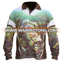 Quick dry fishing shirts&polyester fishing shirt&fishing shirt