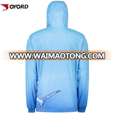 Costom waterproof fishing clothing UV protection